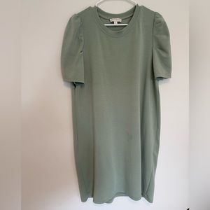 Cynthia Rowley sage green cotton dress
